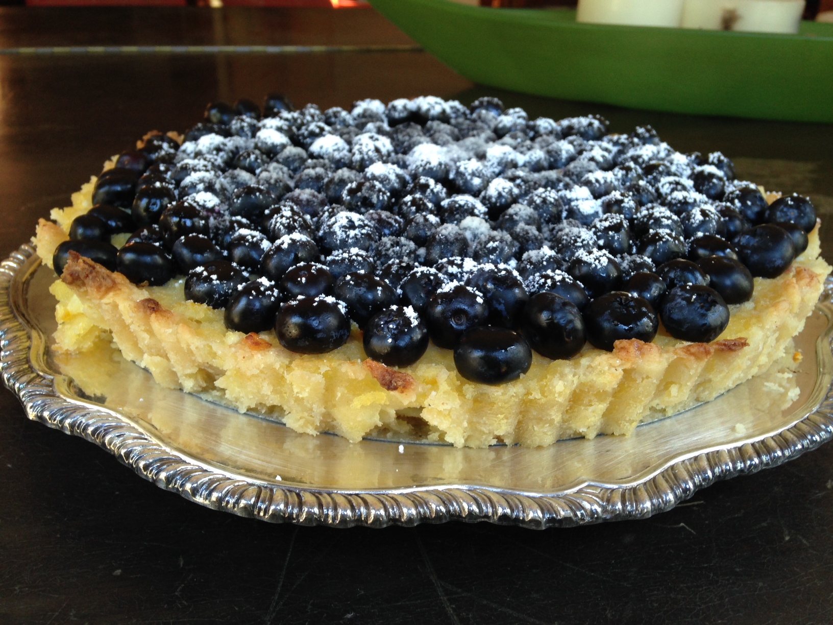 Blueberry tart
