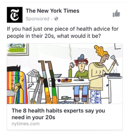 Facebook Ads - New York Times